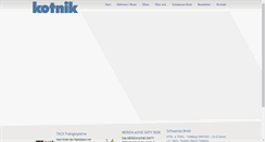 Desktop Screenshot of kotnik.at